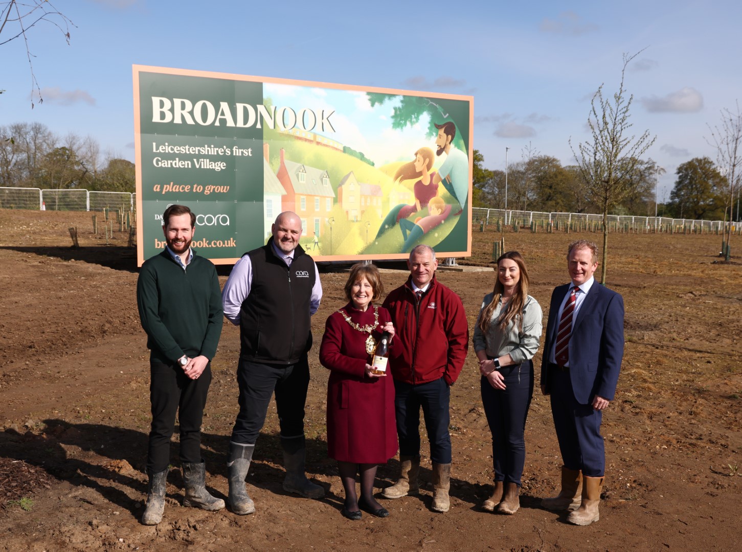 Construction begins at Broadnook – Leicestershire’s first garden village