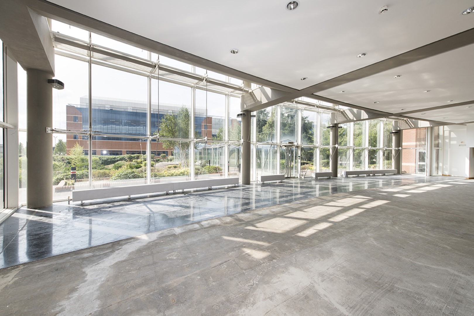 The current lab space is unused.